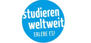 Logo der DAAD-Kampagne "Studieren weltweit - ERLEBE ES!"